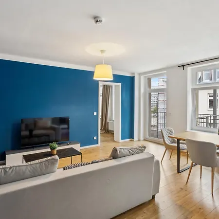 아파트 Erholsame Mit Balkon Und Einbaukueche Im Herzen Leipzigs *